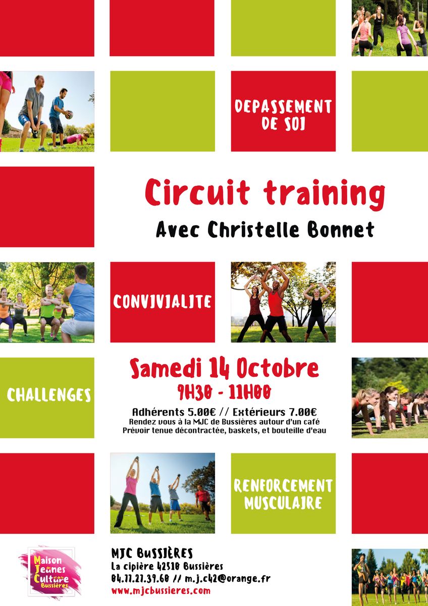 MJC Bussières - Circuit training 1