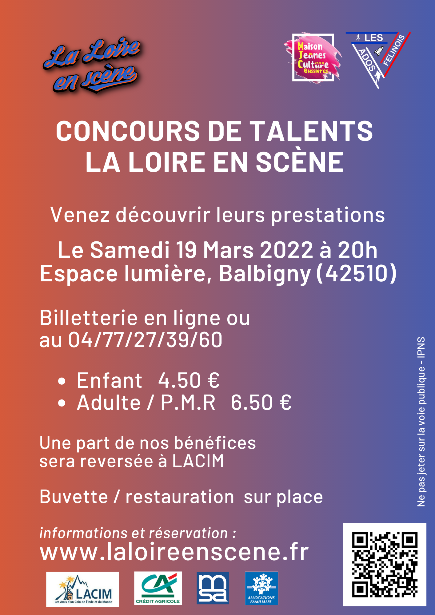 MJC Bussières - Loire en scène - mars 2022