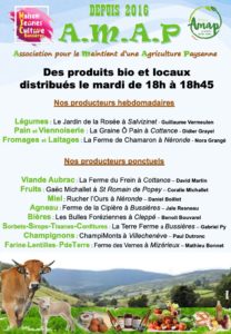 MJC Bussieres - Flyer AMAP 2023